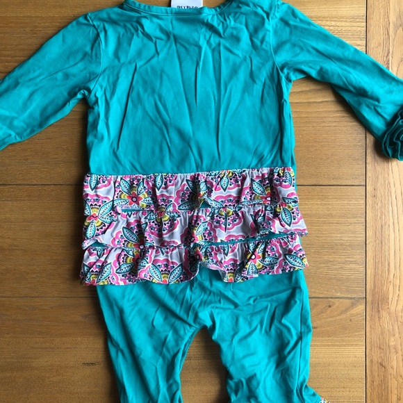 Embroidered owl jumpsuit - Picture 4 of 4